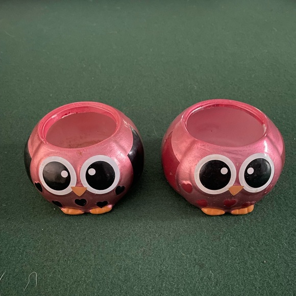 Rocket Farms Metallic Owl Succulent Pots - Picture 1 of 6